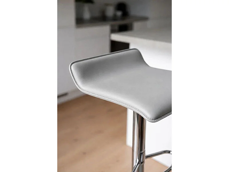 Taburetes Cocina - Taburete Tim - Gris claro