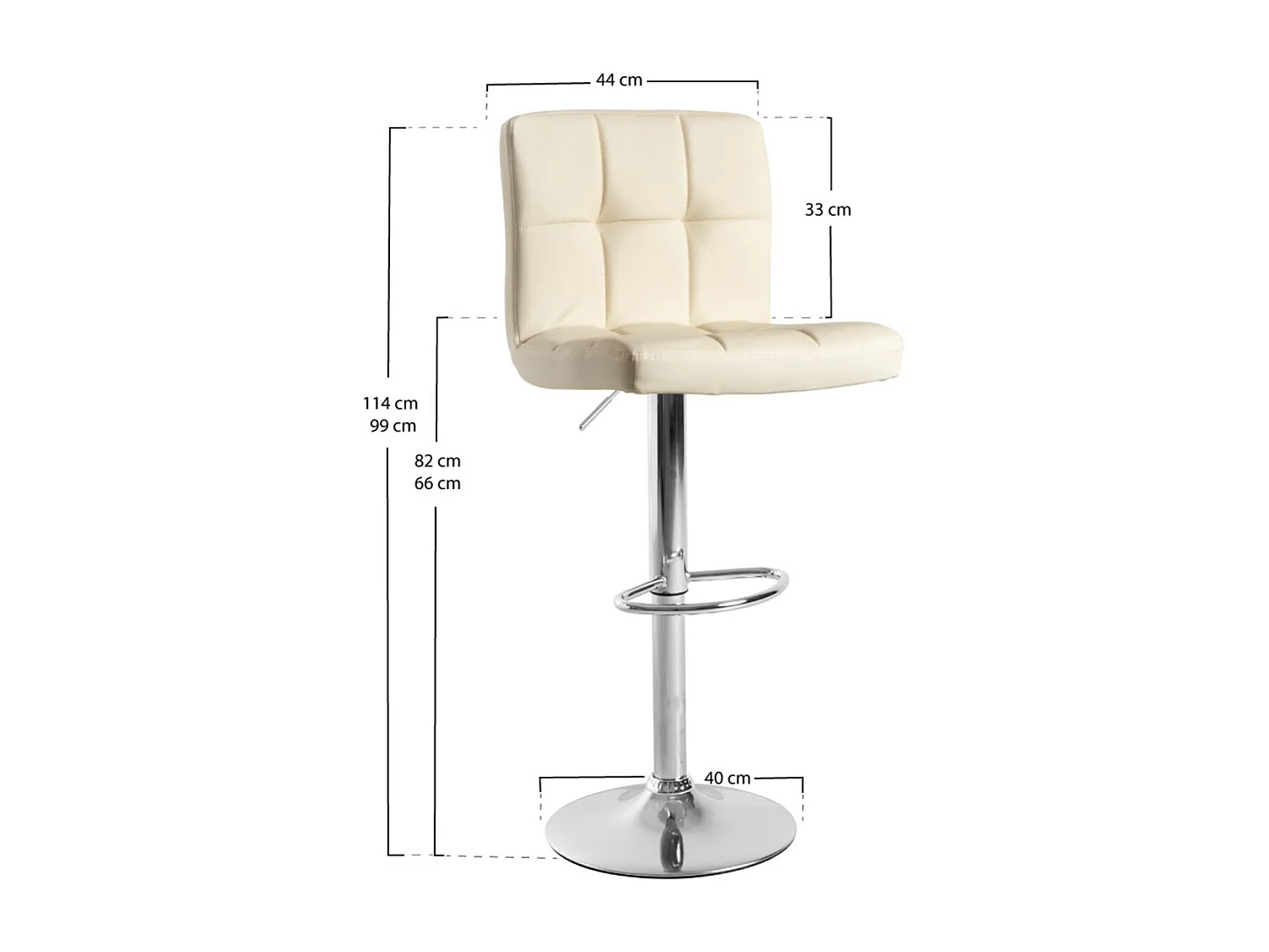 Taburetes Cocina - Taburete Casper - Beige