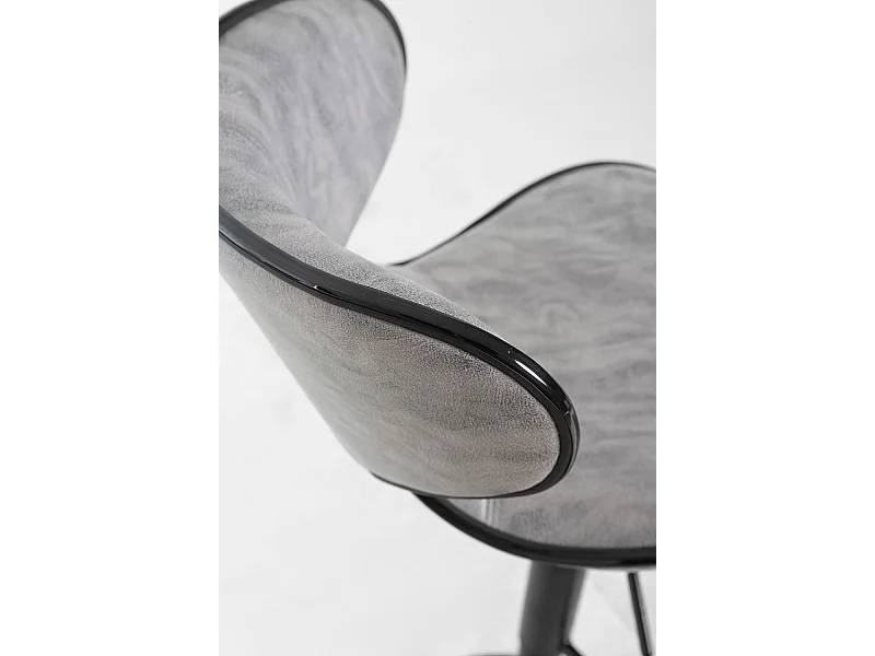 Taburetes Cocina - Taburete Lester Black - Gris