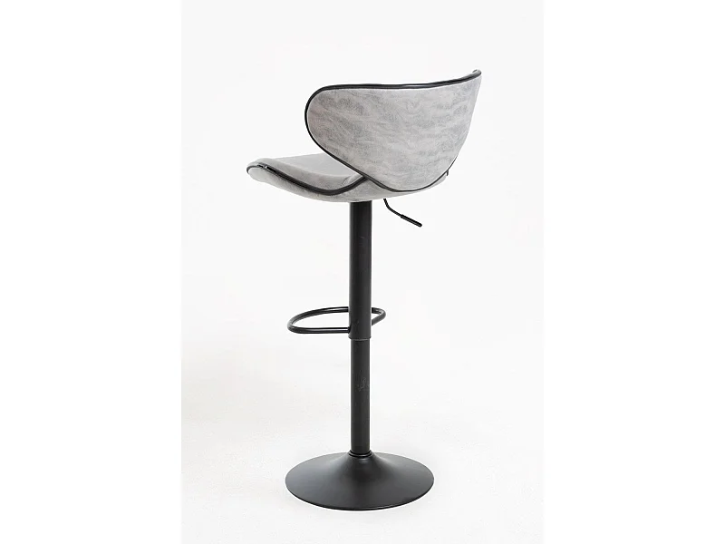 Taburetes Cocina - Taburete Lester Black - Gris