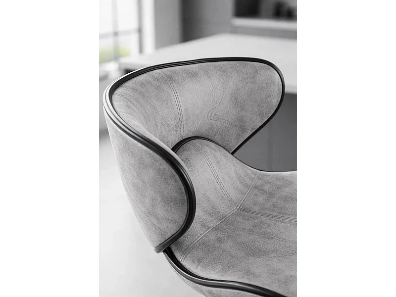 Taburetes Cocina - Taburete Lester Black - Gris