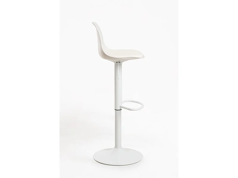 Taburetes Cocina - Taburete Tulipa Total - Blanco