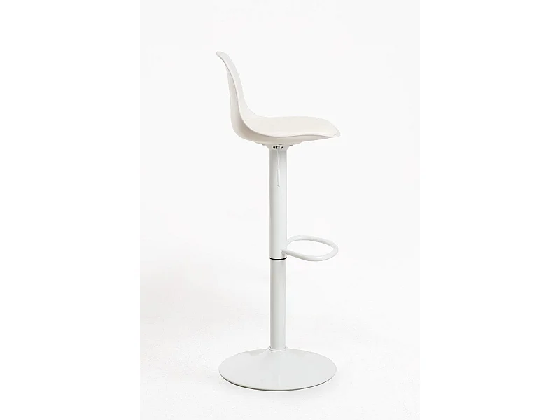 Taburetes Cocina - Taburete Tulipa Total - Blanco