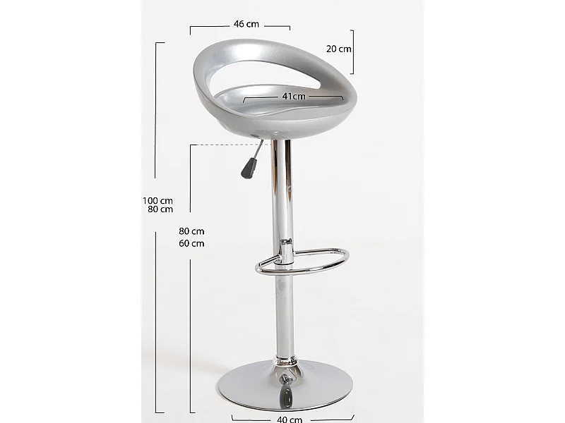 Taburetes Cocina - Taburete Onis Basic - Gris