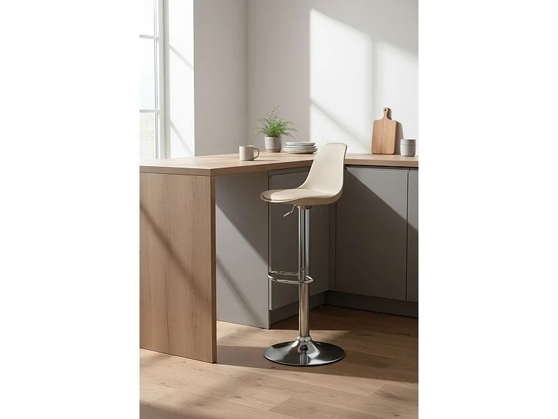 Taburetes Cocina - Taburete Tulipa - Beige