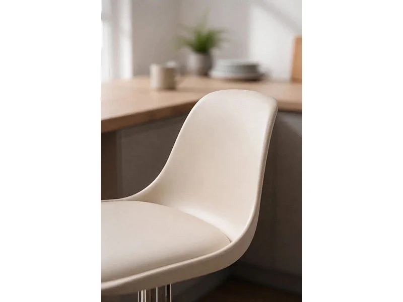 Taburetes Cocina - Taburete Tulipa - Beige