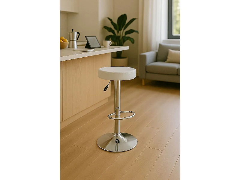 Taburetes Cocina - Taburete Kros - Blanco