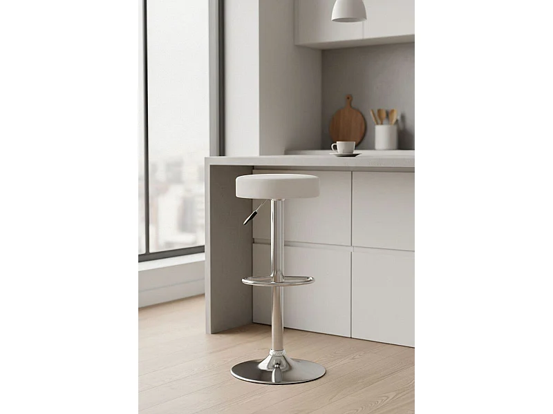 Taburetes Cocina - Taburete Kros - Blanco