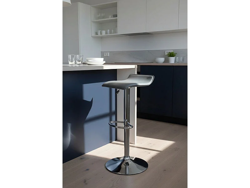 Taburetes Cocina - Taburete Tim - Gris oscuro