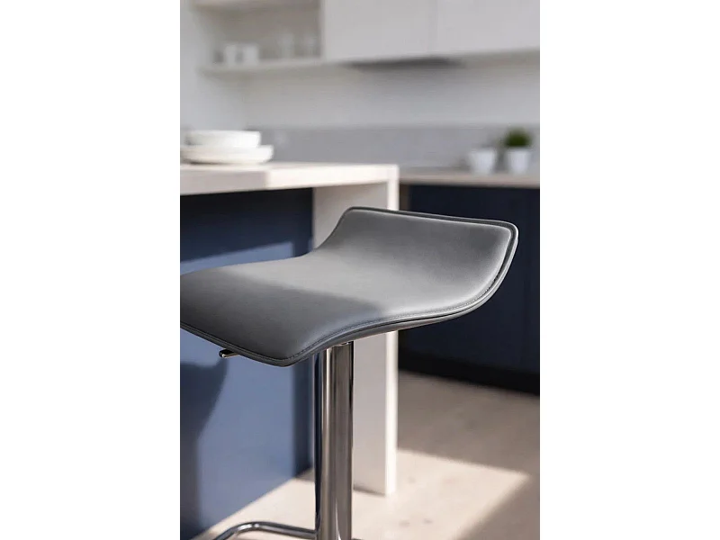 Taburetes Cocina - Taburete Tim - Gris oscuro