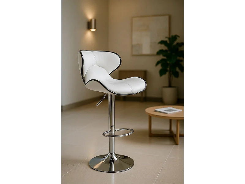 Taburetes Cocina - Taburete Lester - Blanco