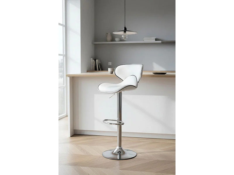 Taburetes Cocina - Taburete Lester - Blanco