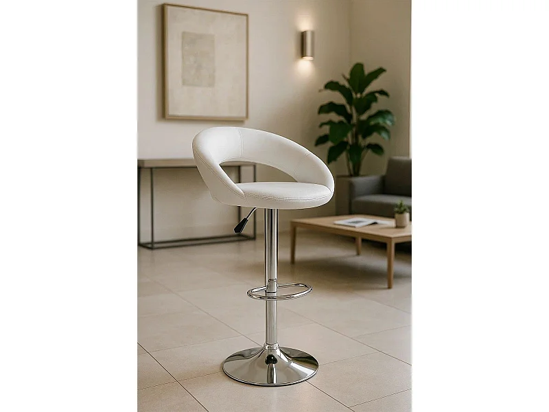 Taburetes Cocina - Taburete Onis - Blanco