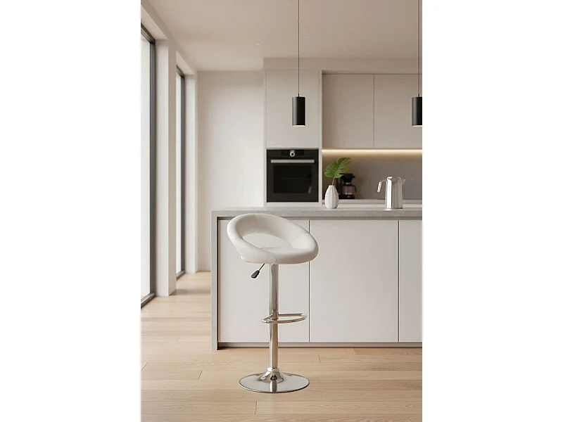 Taburetes Cocina - Taburete Onis - Blanco