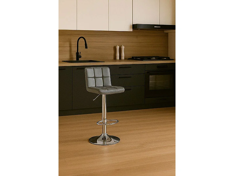 Taburetes Cocina - Taburete Casper - Gris oscuro