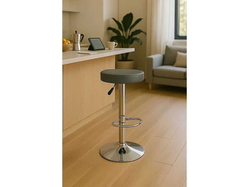 Taburetes Cocina - Taburete Kros - Gris claro