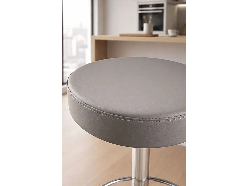 Taburetes Cocina - Taburete Kros - Gris claro