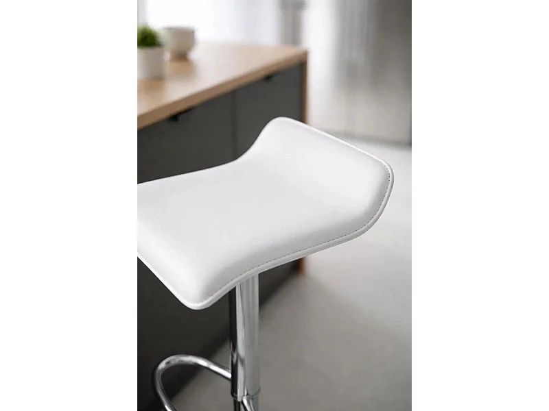 Taburetes Cocina - Taburete Tim - Blanco