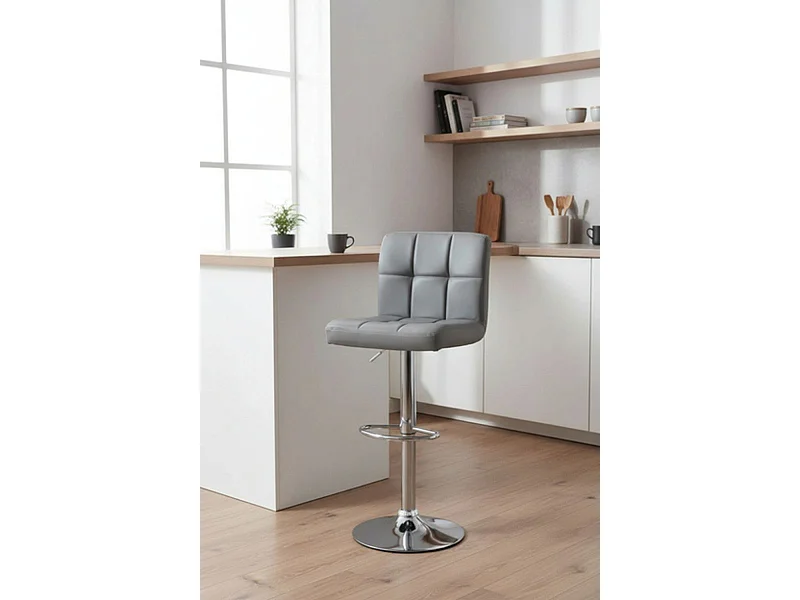 Taburetes Cocina - Taburete Casper - Gris claro