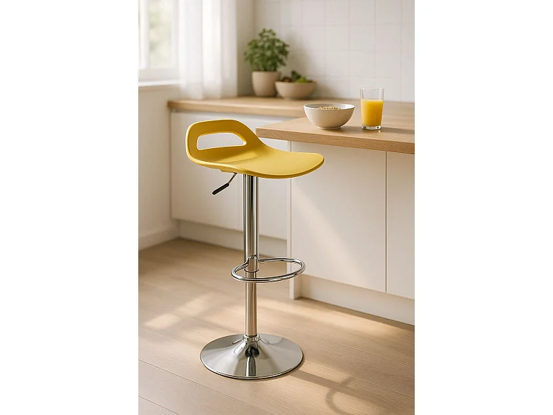 Taburetes Cocina - Taburete Dok - Amarillo