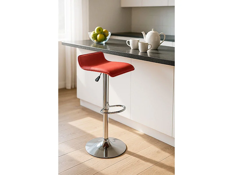 Taburetes Cocina - Taburete Tim - Rojo