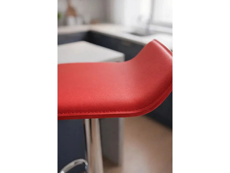 Taburetes Cocina - Taburete Tim - Rojo