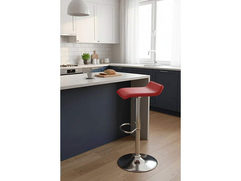 Taburetes Cocina - Taburete Tim - Rojo