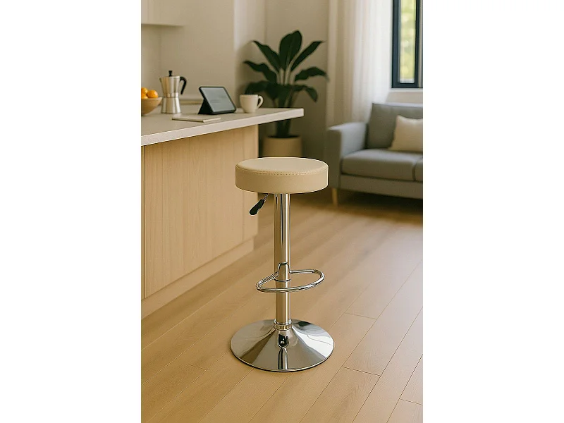 Taburetes Cocina - Taburete Kros - Beige