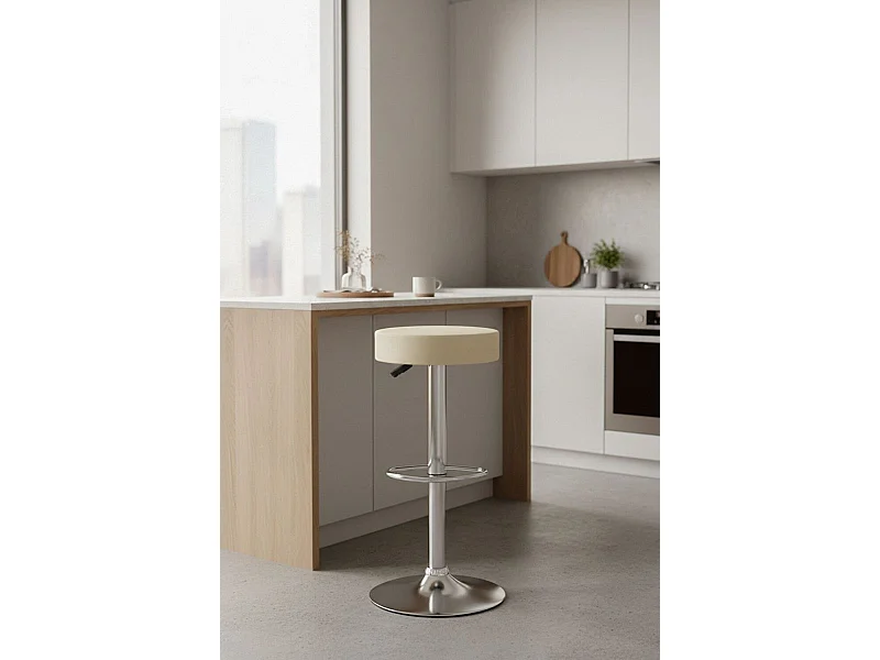 Taburetes Cocina - Taburete Kros - Beige