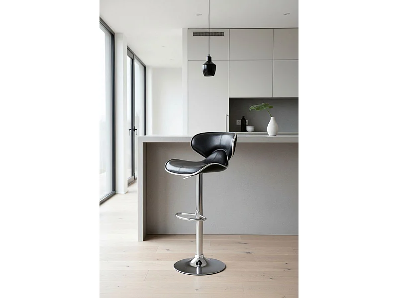 Taburetes Cocina - Taburete Lester - Negro