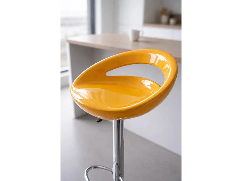 Taburetes Cocina - Taburete Onis Basic - Amarillo