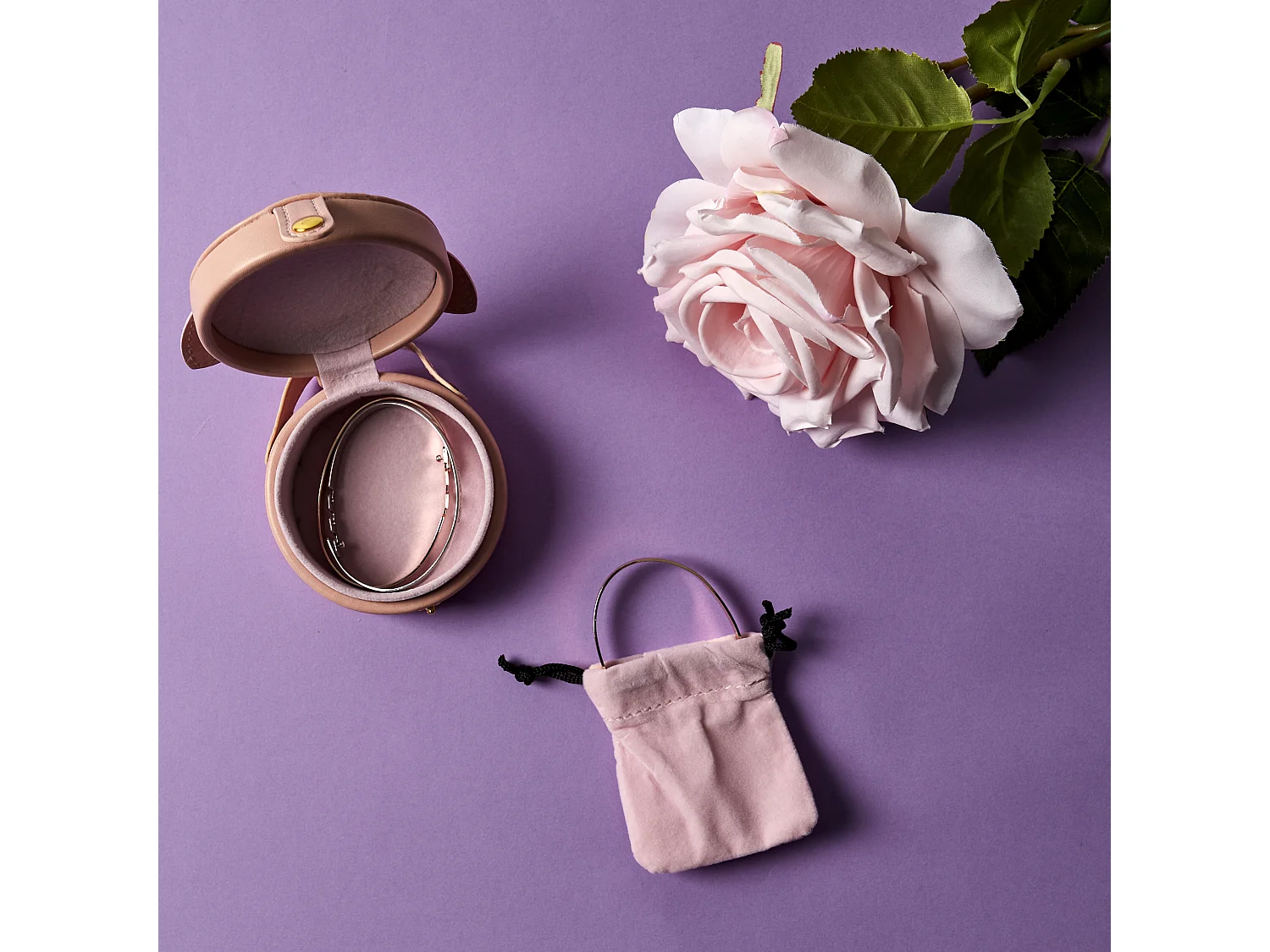 Boîte à Bijoux "Chat" 11cm Rose