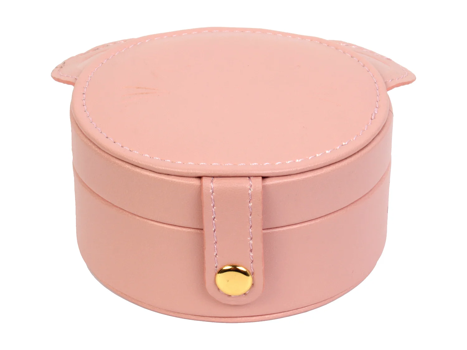 Boîte à Bijoux "Chat" 11cm Rose