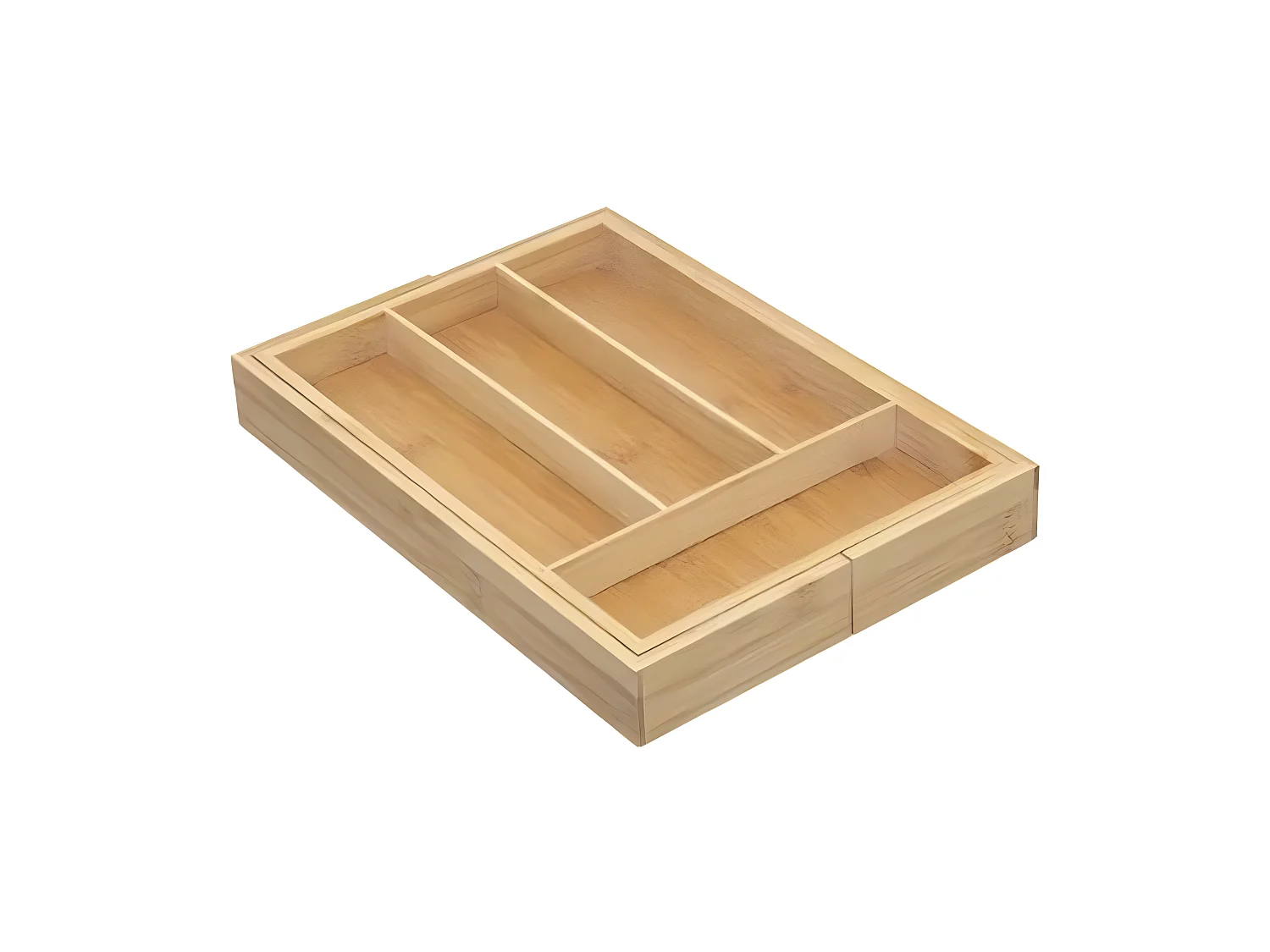 Range-Couverts Extensible Bambou "Paco" 35cm Naturel