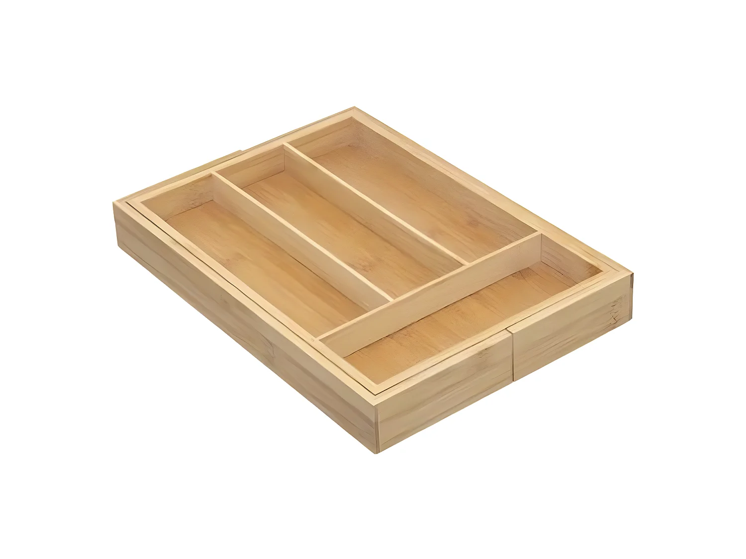 Range-Couverts Extensible Bambou "Paco" 35cm Naturel