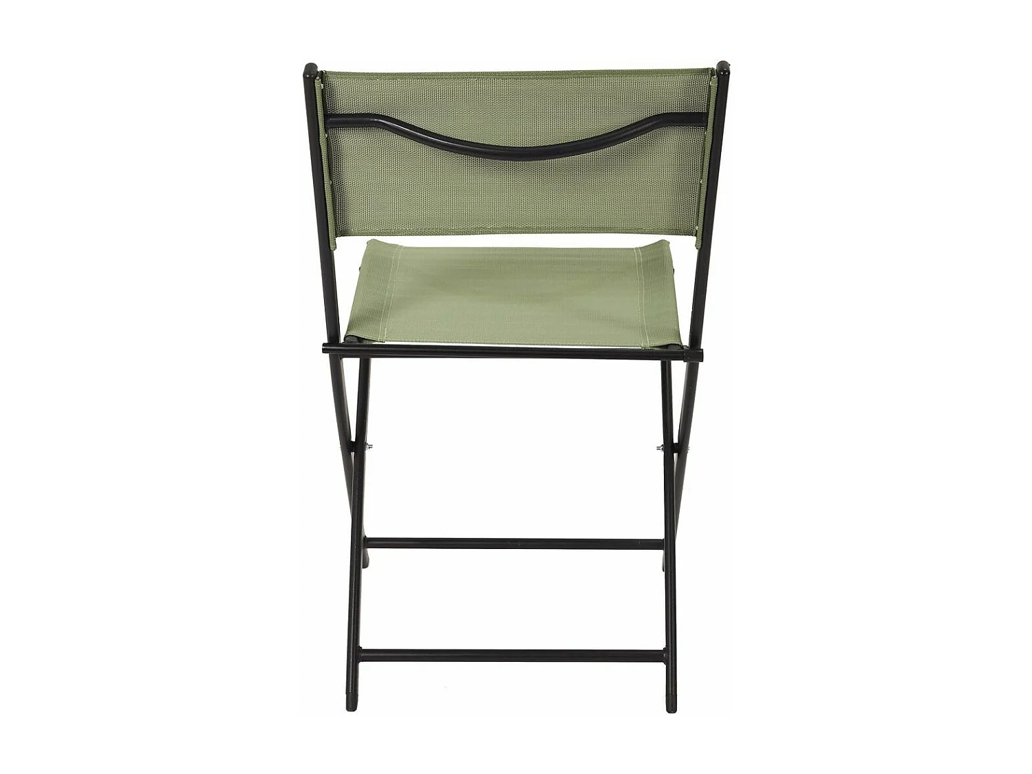 Chaise de jardin pliable en acier Elba