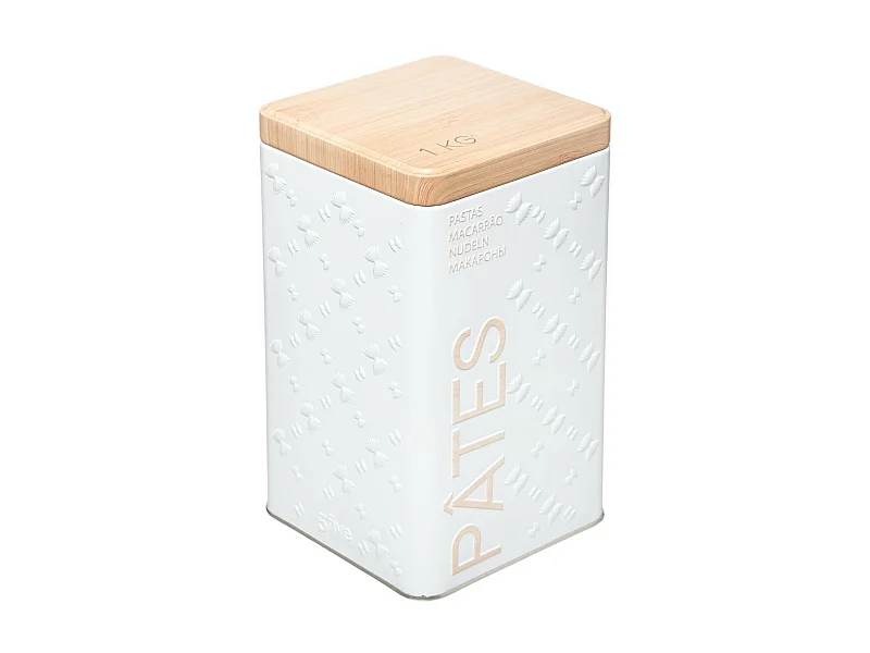 Boîte à Pâtes "Scandi" 18cm Blanc