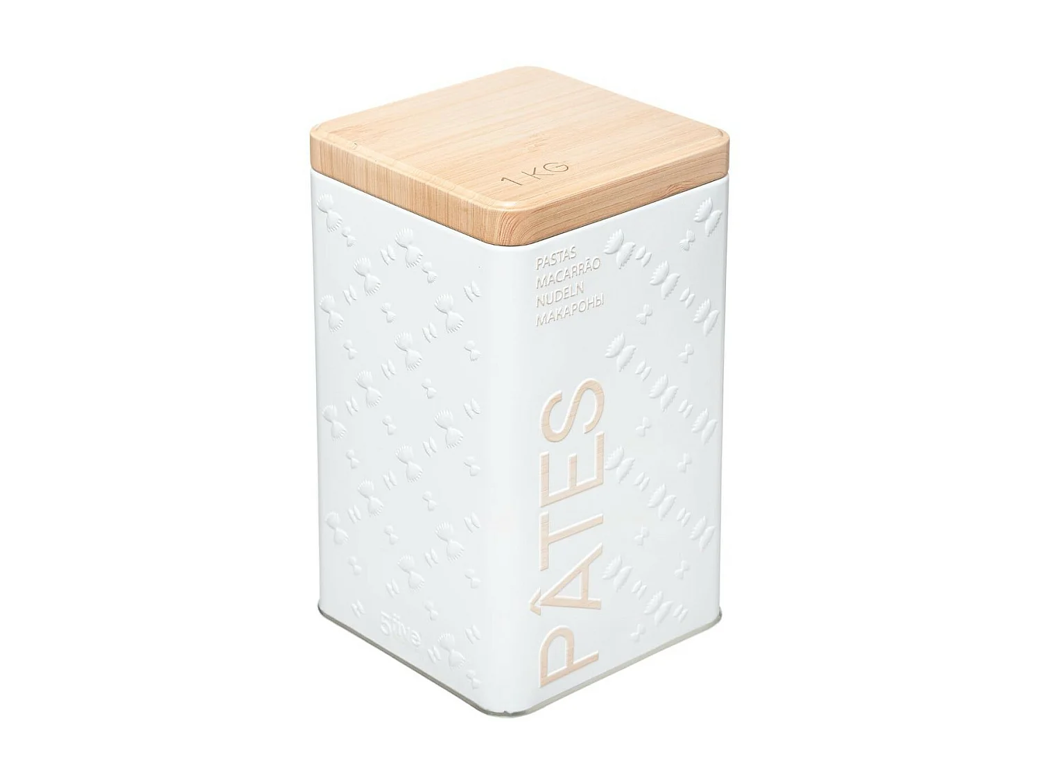 Boîte à Pâtes "Scandi" 18cm Blanc