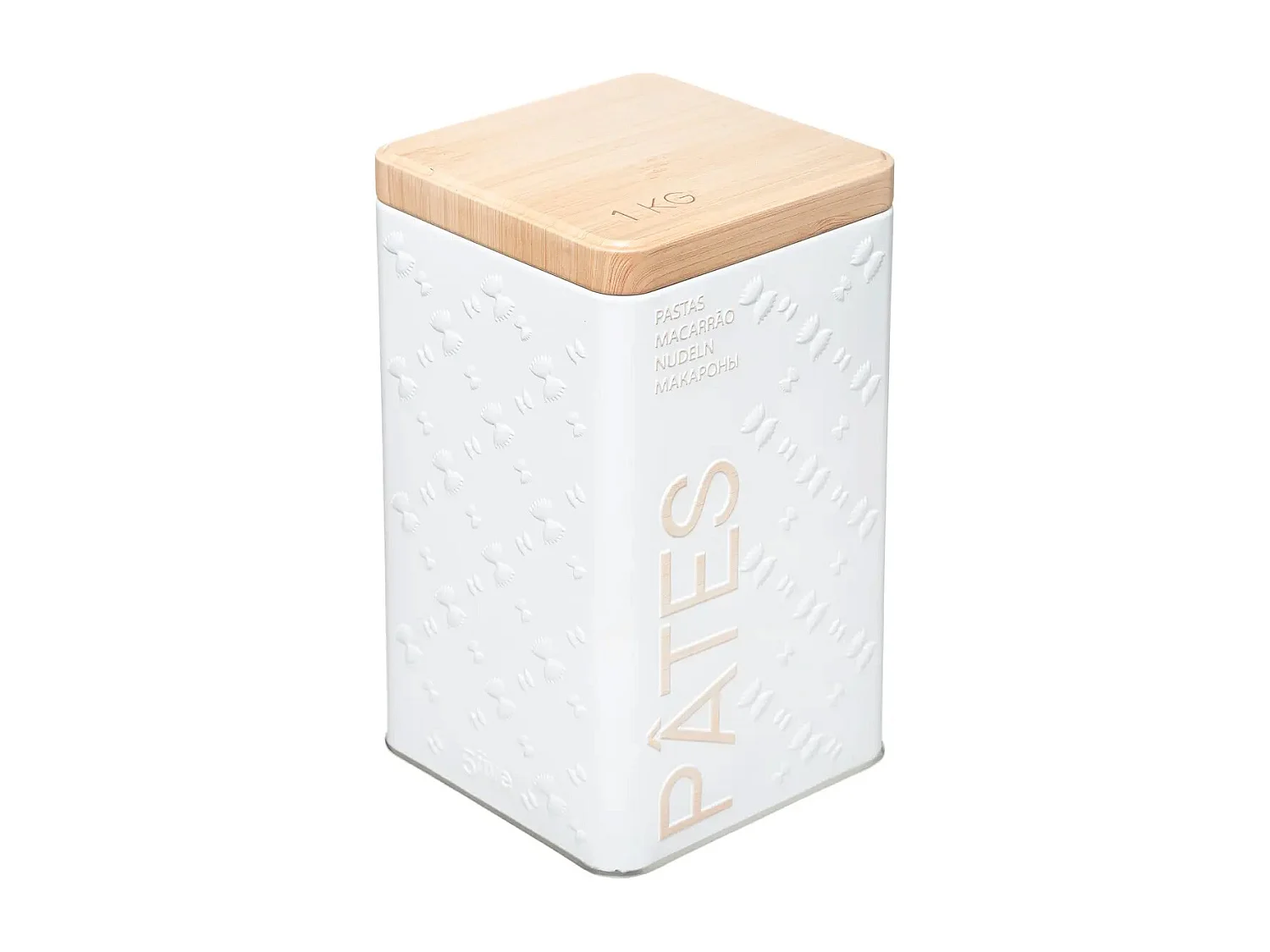 Boîte à Pâtes "Scandi" 18cm Blanc