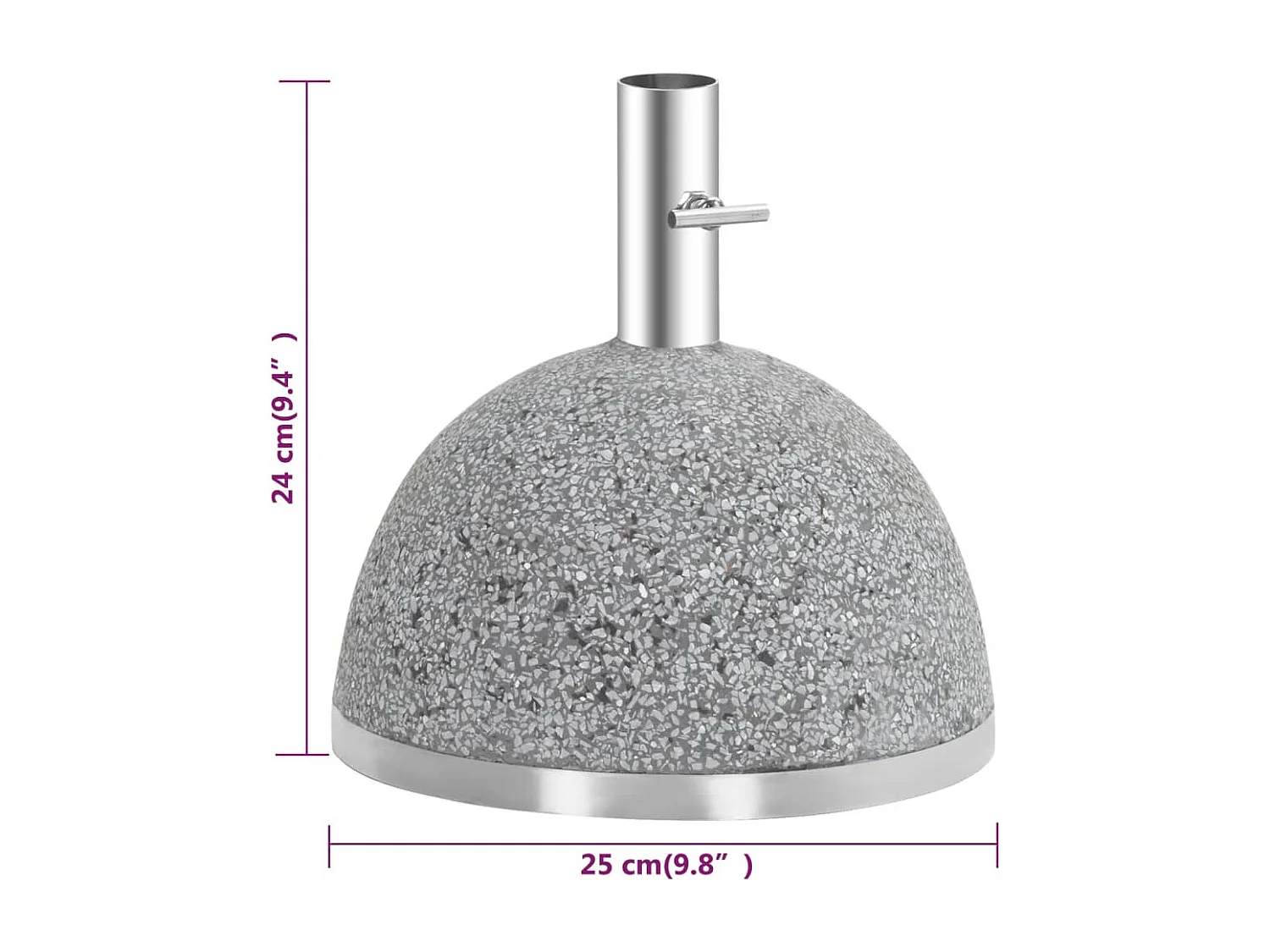 Pied de parasol granit 11kg