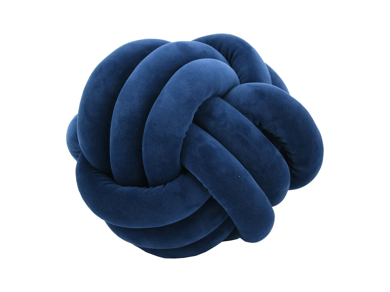 Coussin en velours Noeud 25 cm