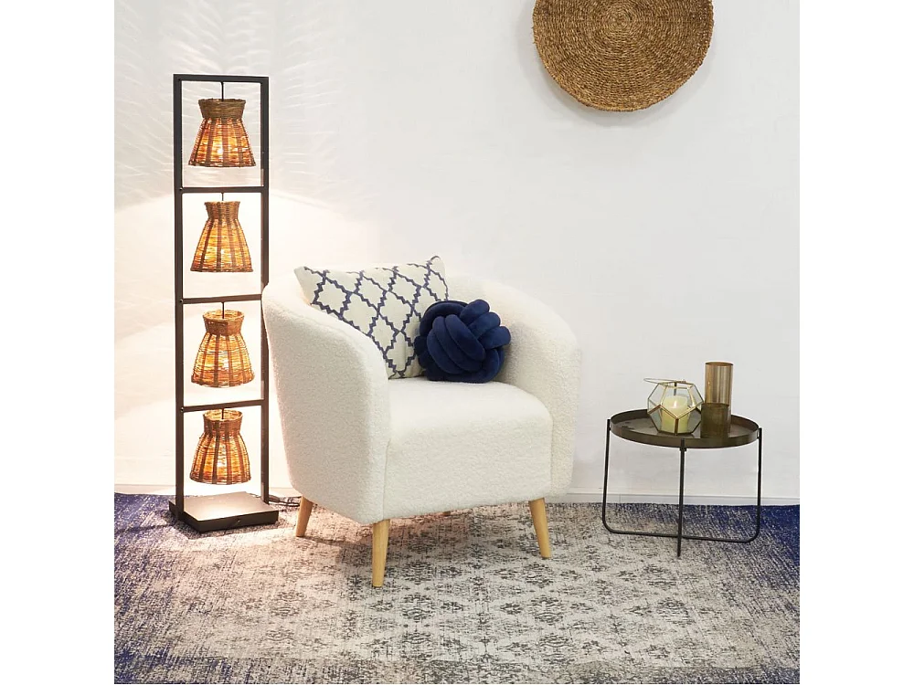 Cuscino in velluto Nodo 25 cm