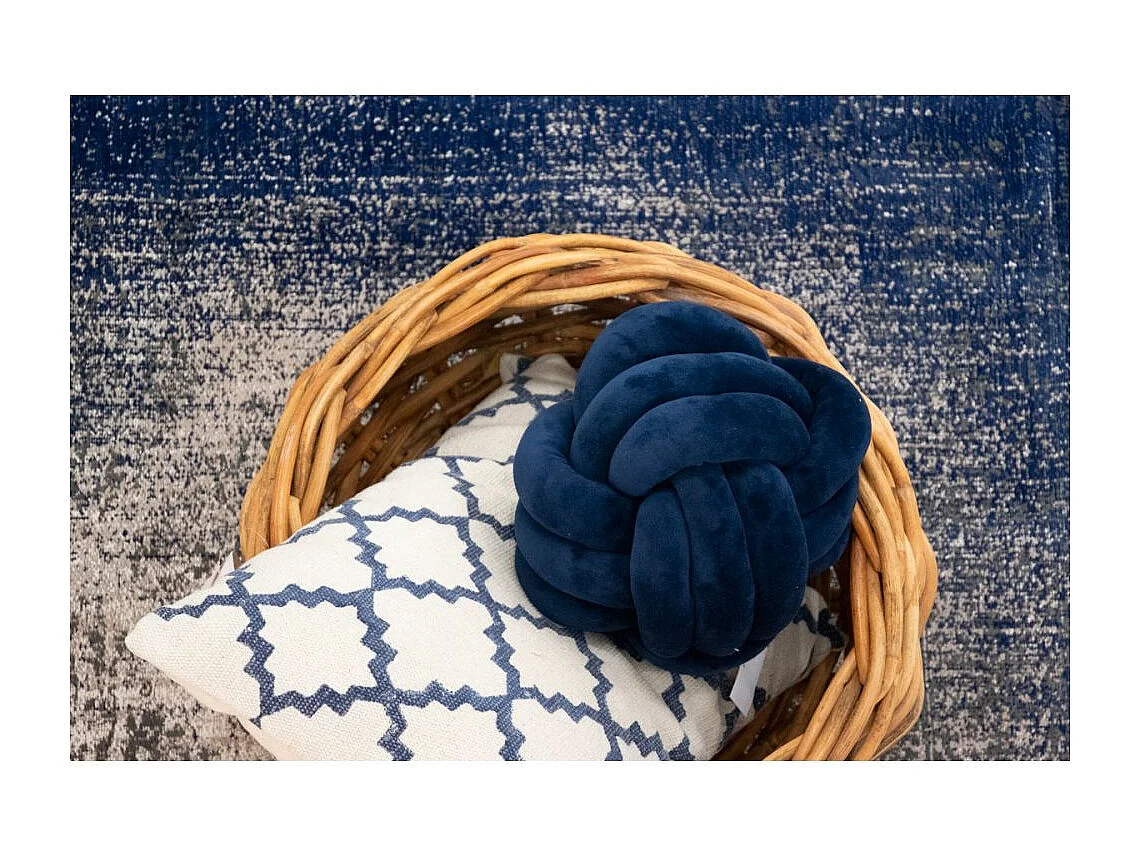 Cuscino in velluto Nodo 25 cm