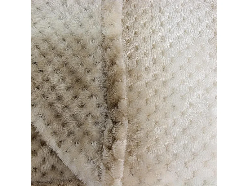 Plaid Nid Abeille Beige Xxl 150x200cm Beige