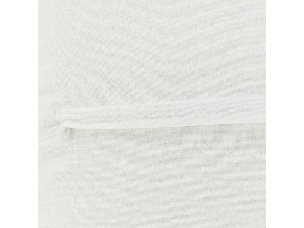 Cuscini con motivi di iuta e cotone (set di 3)