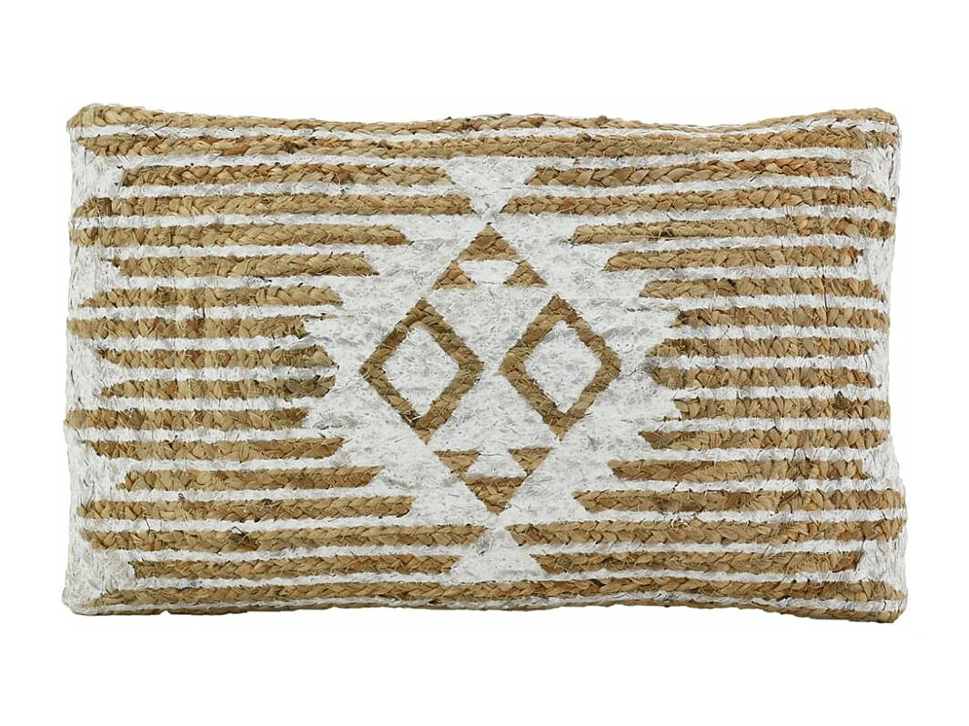 Cojines de yute y algodón (juego de 3)