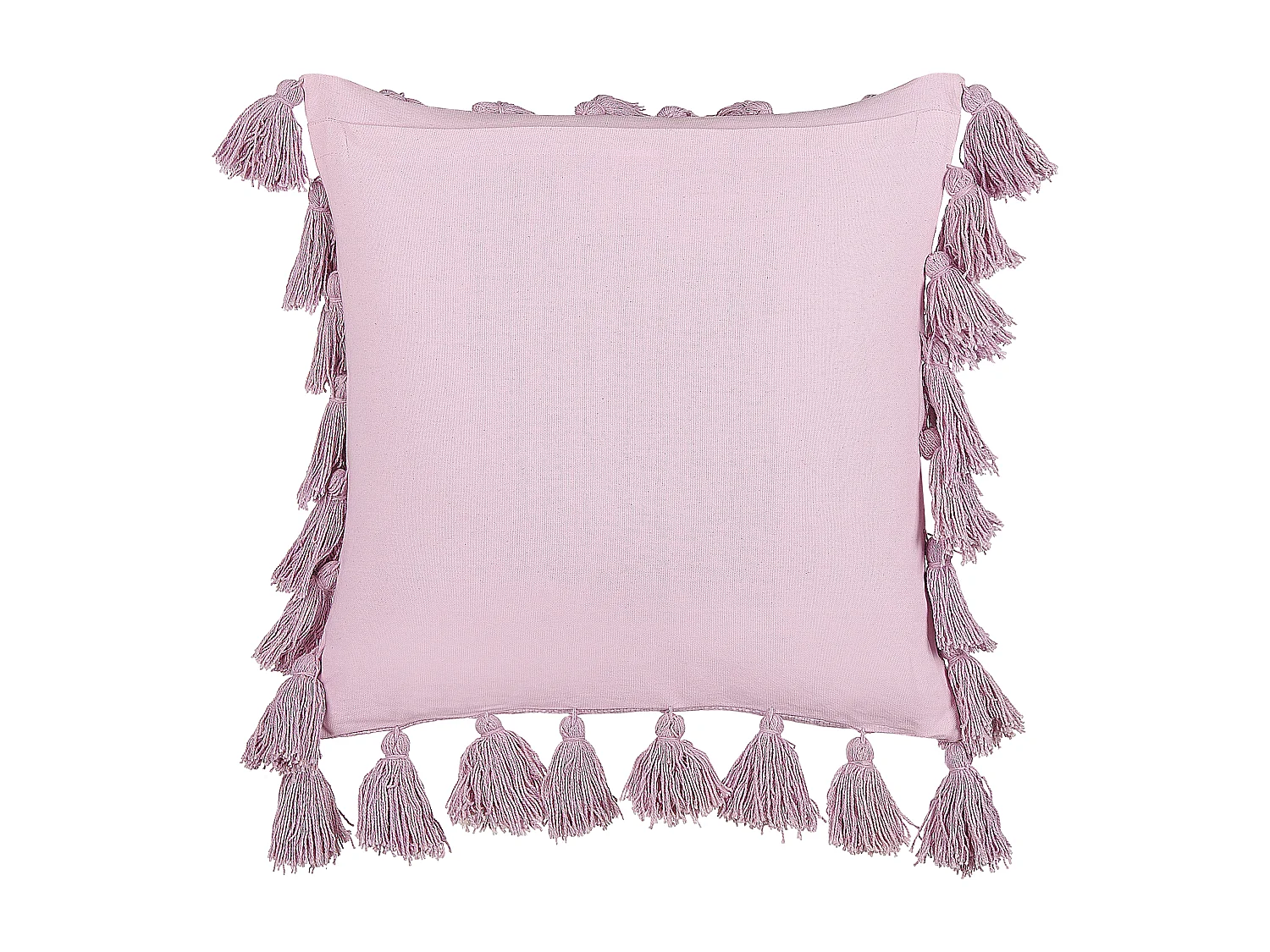 Sierkussen set van 2 katoen roze 45 x 45 cm LYNCHIS