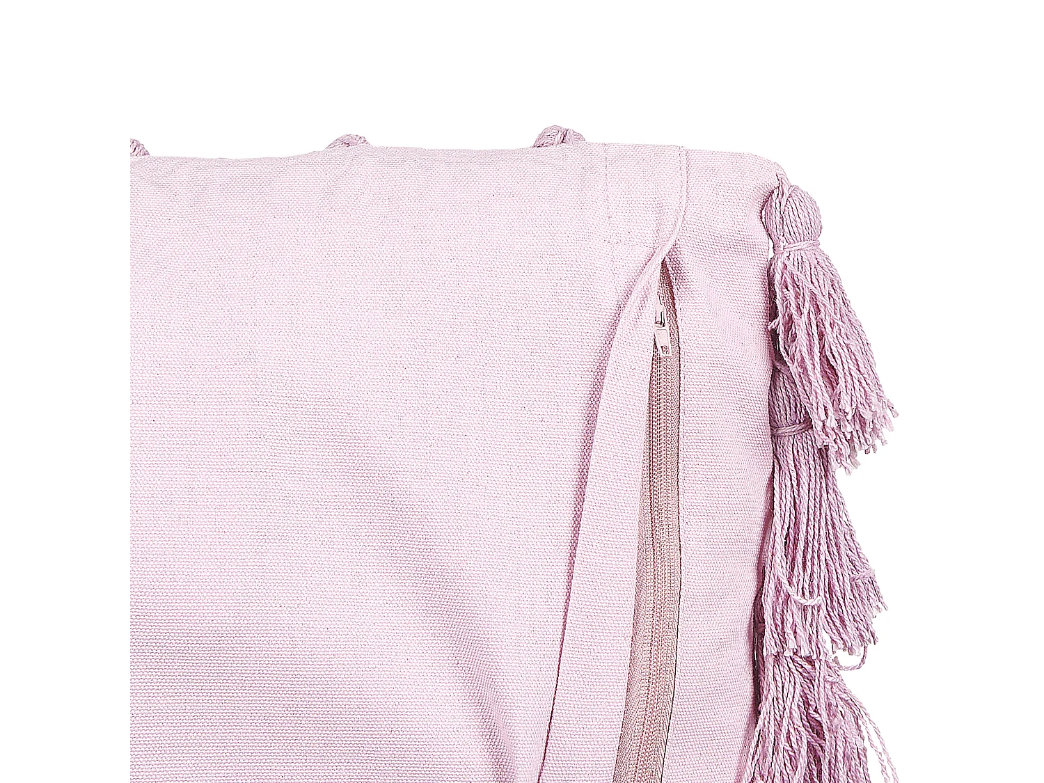 Conjunto de 2 almofadas decorativas rosa 45 x 45 cm LYNCHIS