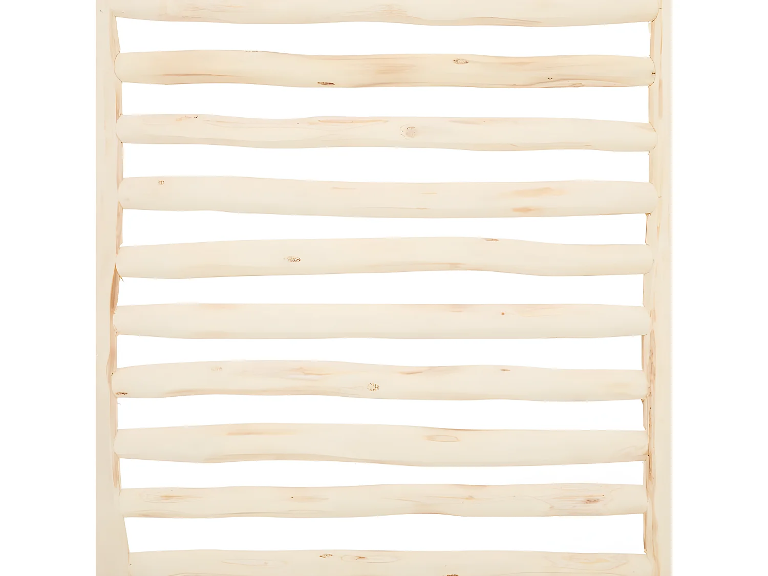 Paravent en Bois de Peuplier et Coton H 169,5 cm