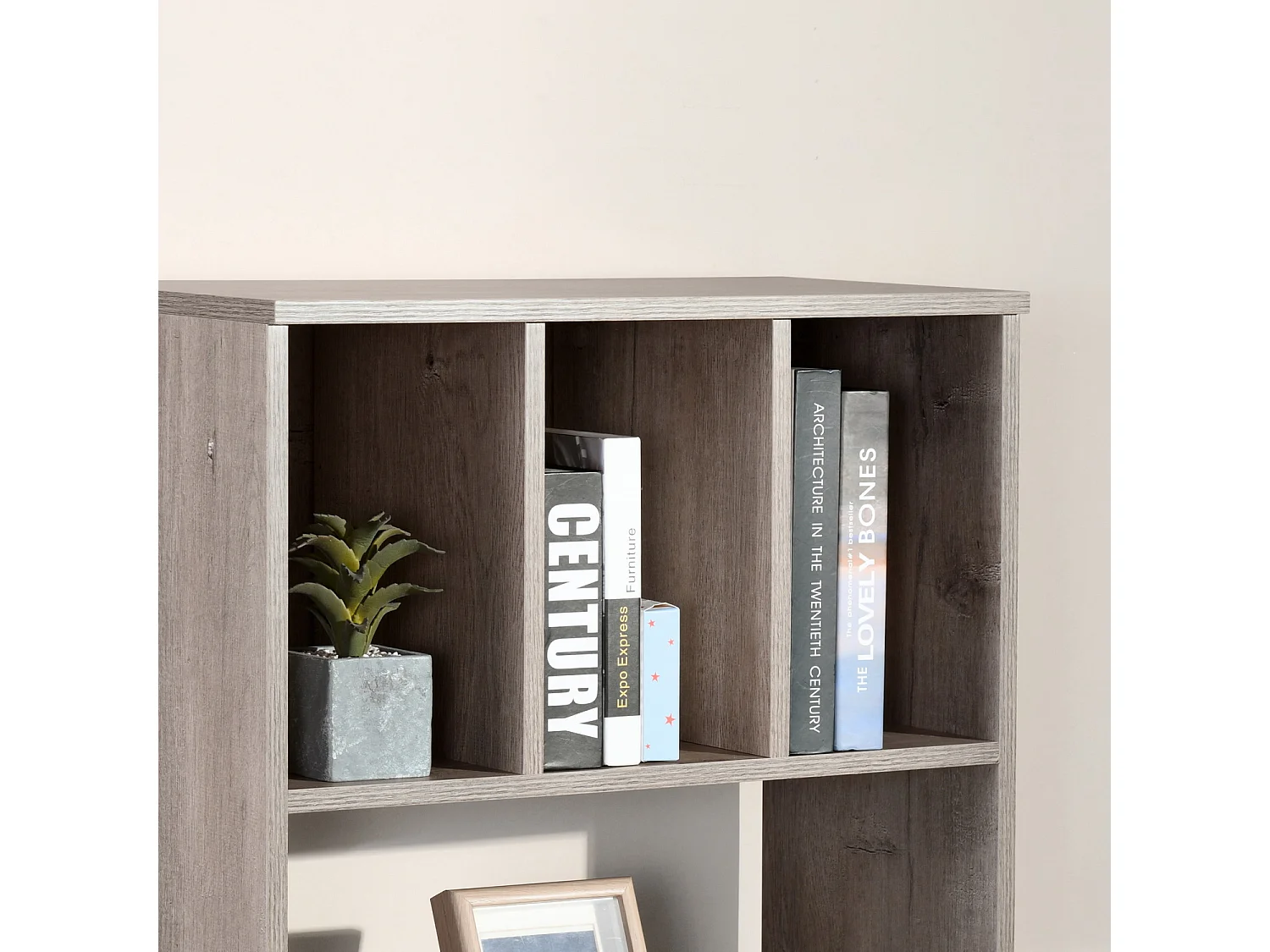 URBAN MEUBLE Meuble de rangement 3 niches 60*30*60CM
